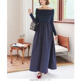 オフショルダードッキングワンピース［E3427］ | KOBE LETTUCE | 詳細画像5 