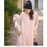 [ ぬく盛り ] 選べる丈 キーネックマキシワンピース［E3435］ | KOBE LETTUCE | 詳細画像4 