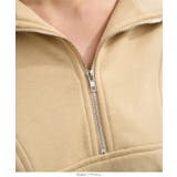 胸元ジップスウェットミニワンピース［E3442］ | KOBE LETTUCE | 詳細画像6 