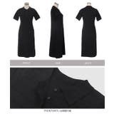 リップルボーダーポロカラーニットワンピース | KOBE LETTUCE | 詳細画像23