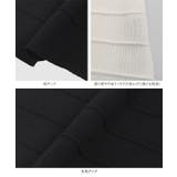 リップルボーダーポロカラーニットワンピース | KOBE LETTUCE | 詳細画像24