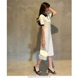 リップルボーダーポロカラーニットワンピース | KOBE LETTUCE | 詳細画像13