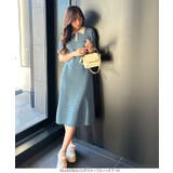 リップルボーダーポロカラーニットワンピース | KOBE LETTUCE | 詳細画像15