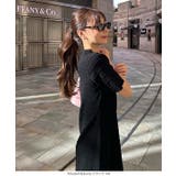 リップルボーダーポロカラーニットワンピース | KOBE LETTUCE | 詳細画像19