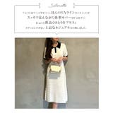 リップルボーダーポロカラーニットワンピース | KOBE LETTUCE | 詳細画像4