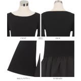 フレアスリーブニットトップスドッキングワンピース［E3449］ | KOBE LETTUCE | 詳細画像16 