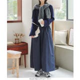 フレアスリーブニットトップスドッキングワンピース［E3449］ | KOBE LETTUCE | 詳細画像13 