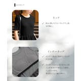 [ kiminaさんコラボ ]カップ付きドッキングワンピース［E3453］ | KOBE LETTUCE | 詳細画像6 