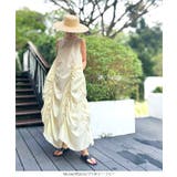 [ 春名亜美さんコラボ ]シャーリングフリルワンピース［E3455］ | KOBE LETTUCE | 詳細画像17 