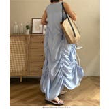 [ 春名亜美さんコラボ ]シャーリングフリルワンピース［E3455］ | KOBE LETTUCE | 詳細画像25 