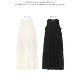 インナー付きシアーノースリワンピース［E3472］ | KOBE LETTUCE | 詳細画像10 