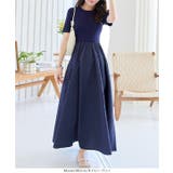 エンボスドッキングリブニットワンピース［E3489］ | KOBE LETTUCE | 詳細画像3 