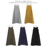 汗じみ防止 UVカット カップ付きノースリーブワンピース | KOBE LETTUCE | 詳細画像19