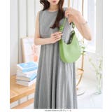 汗じみ防止 UVカット カップ付きノースリーブワンピース | KOBE LETTUCE | 詳細画像12