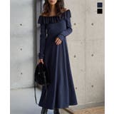 2wayフリルカラーワンピース 2way フリルカラー | KOBE LETTUCE | 詳細画像1 