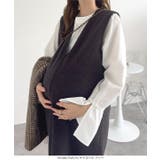 深Vネックロングワンピース 深Vネック ロングワンピース | KOBE LETTUCE | 詳細画像6 