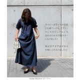 [ kieさんコラボ ]ロングフレアシャツワンピース［E3541］ | KOBE LETTUCE | 詳細画像7 