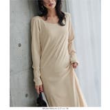 前後2wayボートネックリブワンピース［E3569］ リブワンピース 前後2wa… | KOBE LETTUCE | 詳細画像5 