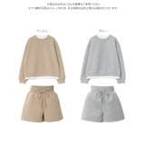 フェイクレイヤードトップス×ショーパンセット［E3578］ セットアップ 上下 | KOBE LETTUCE | 詳細画像9 