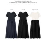 M L 深Uネックドッキングワンピース［E3585］ | KOBE LETTUCE | 詳細画像11 