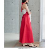 シワになりにくい 深Vネックコットンタッチワンピース［E3593］ シワになりに… | KOBE LETTUCE | 詳細画像4 
