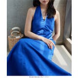シワになりにくい 深Vネックコットンタッチワンピース［E3593］ シワになりに… | KOBE LETTUCE | 詳細画像10 
