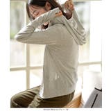 グレー | UVカット・花粉防止・吸水速乾シンプルフーディパーカー | KOBE LETTUCE