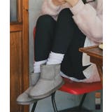 ショートムートンブーツ［H566］ ショート丈 ムートン | KOBE LETTUCE | 詳細画像1 