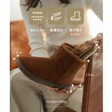 ショートムートンブーツ［H566］ ショート丈 ムートン | KOBE LETTUCE | 詳細画像4 