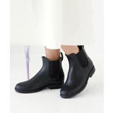 ブラック | sizeサイドゴアレインブーツ レディース シューズ | KOBE LETTUCE