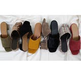 秋のオシャレは足元から!3TYPE スクエアトゥサボサンダル レディース | KOBE LETTUCE | 詳細画像9