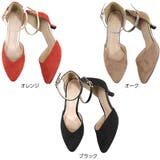 アンクルストラップサイドカットポインテッドトゥパンプス レディース | KOBE LETTUCE | 詳細画像2