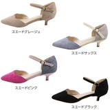 アンクルストラップ キトゥンヒールサイドカットデザインパンプス レディース | KOBE LETTUCE | 詳細画像2