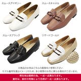 スクエアバックルローファー レディース キレイめ | KOBE LETTUCE | 詳細画像2
