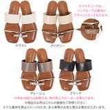 ゴールドパーツトングサンダル レディース 靴 | KOBE LETTUCE | 詳細画像2