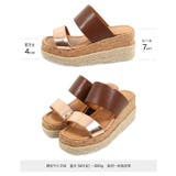 バイカラー異素材ジュートサンダル レディース シューズ | KOBE LETTUCE | 詳細画像12
