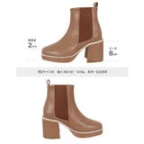 プラットフォームサイドゴア レディース シューズ | KOBE LETTUCE | 詳細画像14