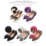 配色リボンポインテッドトゥバレエパンプス 秋 秋服 | KOBE LETTUCE | 詳細画像17