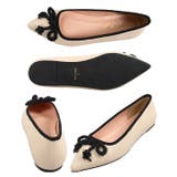 配色リボンポインテッドトゥバレエパンプス 秋 秋服 | KOBE LETTUCE | 詳細画像19