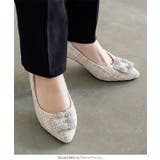ビジューポインテッドトゥパンプス［I2508］ | KOBE LETTUCE | 詳細画像11 