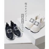 厚底ビジュースニーカー［I2536］ | KOBE LETTUCE | 詳細画像1 