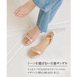 フラット華奢サンダル［I2581］ | KOBE LETTUCE | 詳細画像3 