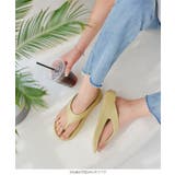 フリップフロップ厚底ビーチサンダル［I2629］ | KOBE LETTUCE | 詳細画像2 