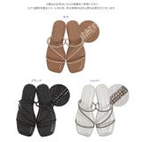 キラキラフラットサンダル［I2647］ | KOBE LETTUCE | 詳細画像7 