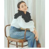 キルティングファー付け襟［J1159］ | KOBE LETTUCE | 詳細画像3 