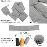 中綿コンパクトスヌード レディース マフラー | KOBE LETTUCE | 詳細画像3