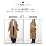 ナイロンロングトレンチコート レディース アウター | KOBE LETTUCE | 詳細画像19