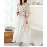 ボリュームスリーブショートトレンチコート［K1023］ | KOBE LETTUCE | 詳細画像3 