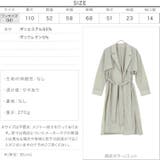 シアートレンチコート レディース アウター | KOBE LETTUCE | 詳細画像4