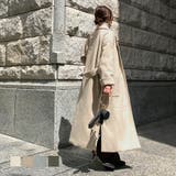 ガウンコート［K1056］秋 冬 | KOBE LETTUCE | 詳細画像1 